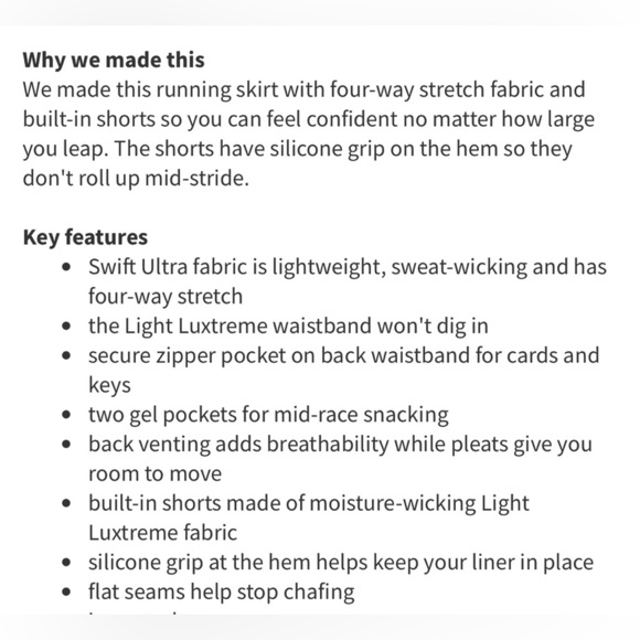 Lululemon Run Pace Setter Skirt Built In Shorts in Curious Jungle Multicolor - Picture 11 of 13